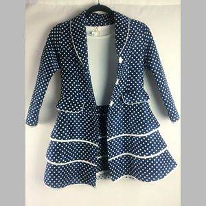 Bonnie Jean Girl's 2 Piece Dress and Jacket Set